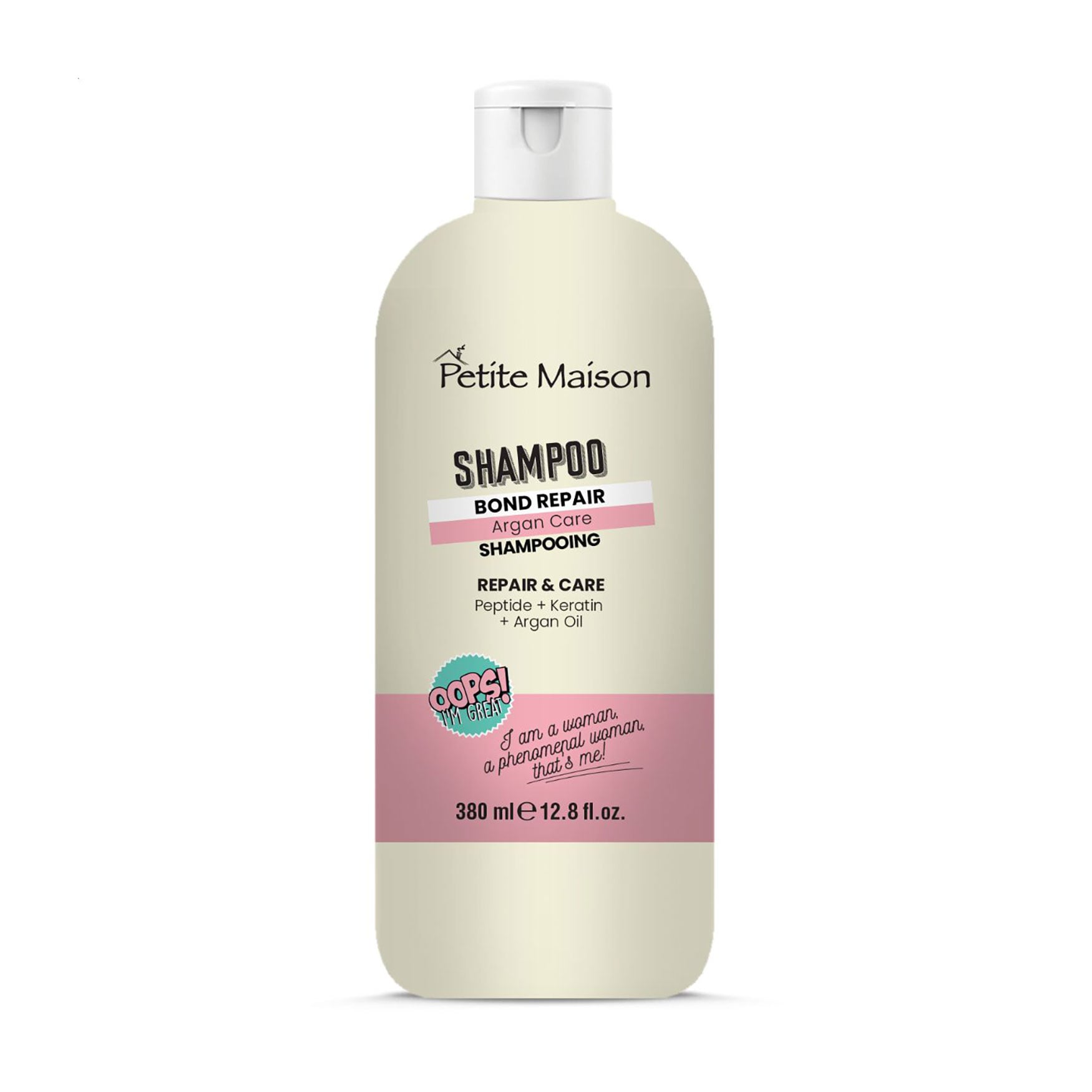 Відновлювальний шампунь для волосся Petite Maison Shampoo Bond Repair Argan Care, 380 мл